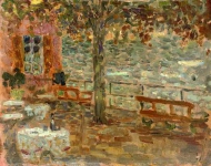 The Cafe on the Bank of LakeAix-les-Bains